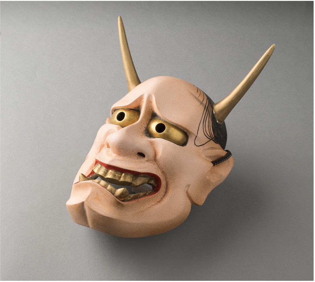 Noh mask "Hannya" Demon face / 能面 般若 鬼面