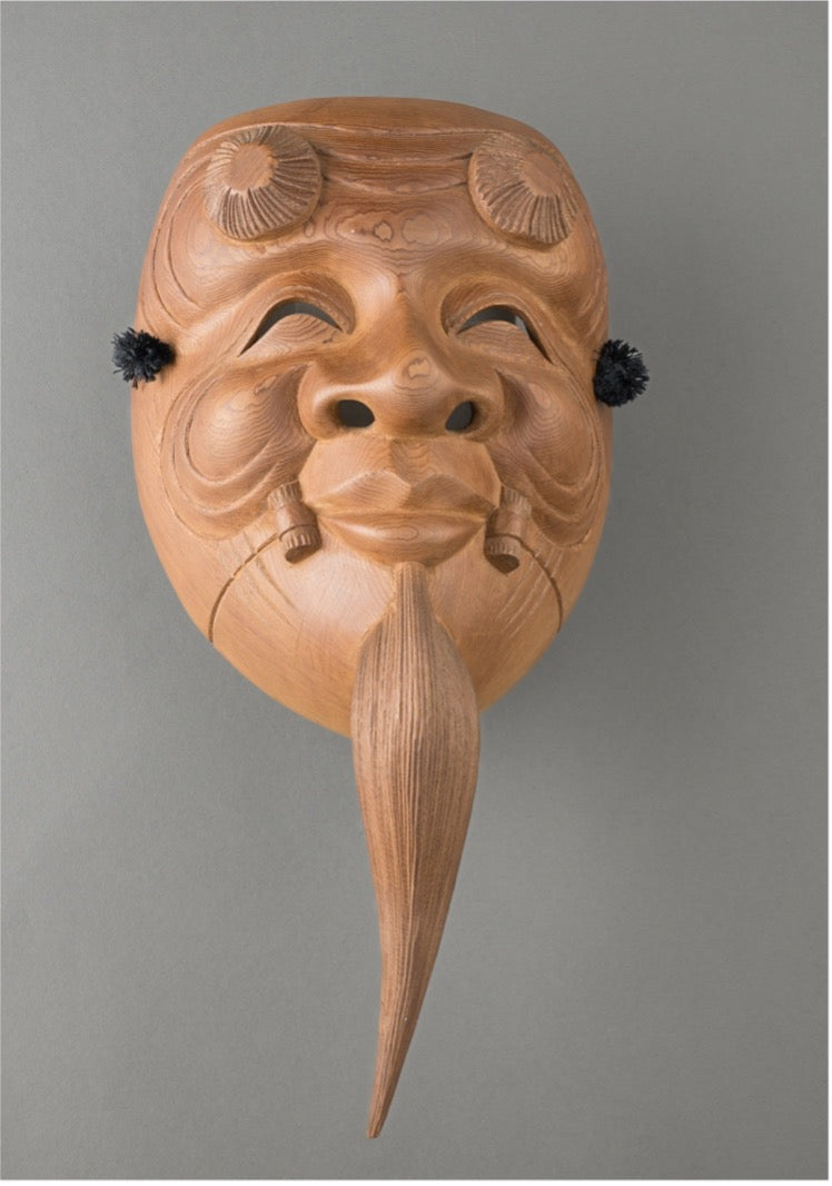 Noh mask "Okina" / 能面 翁