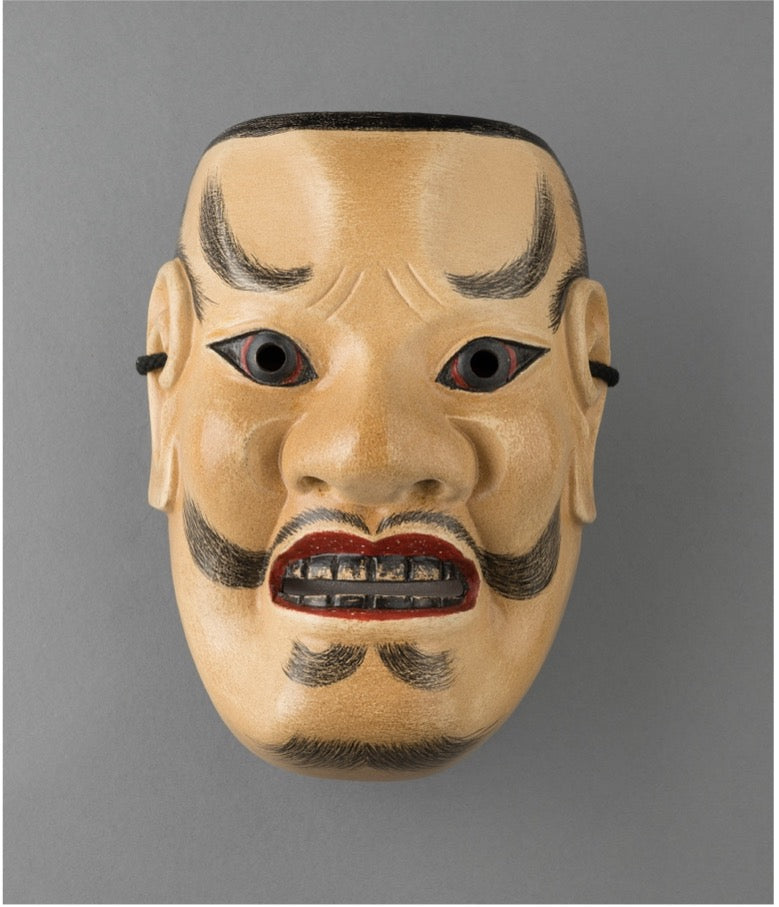 Noh Mask "Tenjin" - Buddha Mask / 能面 天神 仏面