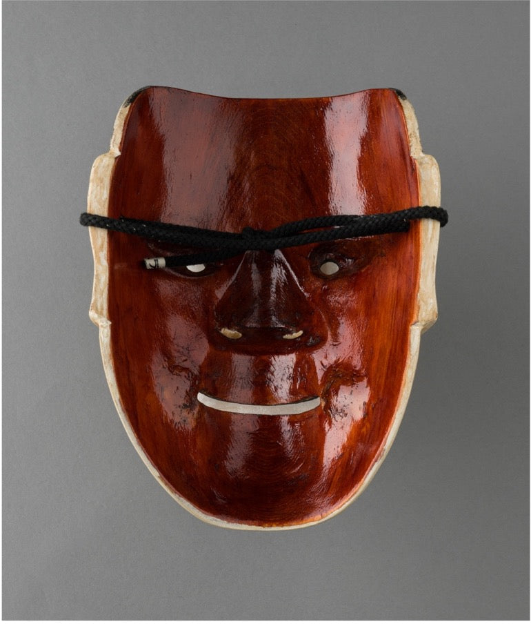 Noh Mask "Tenjin" - Buddha Mask / 能面 天神 仏面