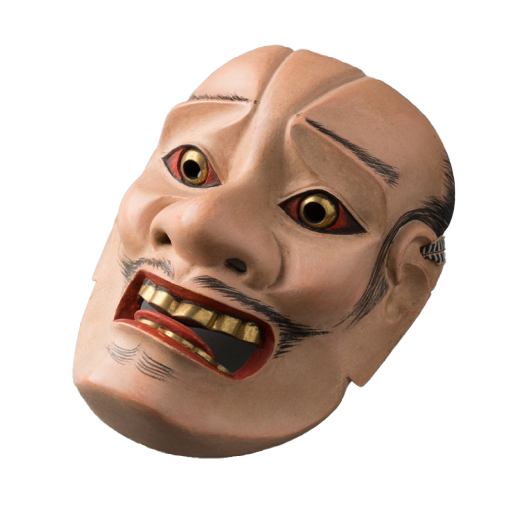 Noh mask "鷹 Taka" / 能面 鷹 男面