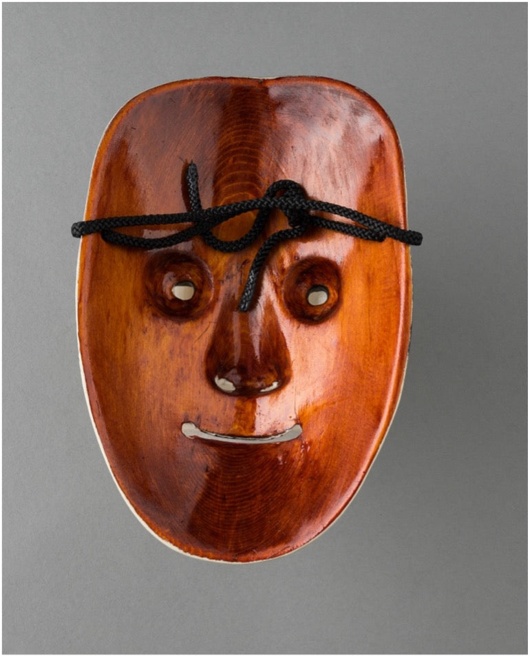 Noh Mask "O-kasshiki" - Male Mask / 能面 大喝食(おおかっしき) 男面