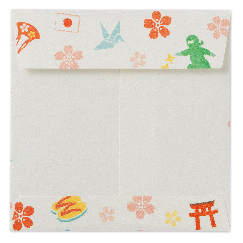 Decorative small Envelopes - Japan motif -