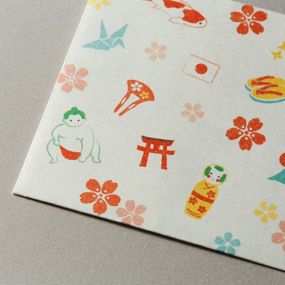 Decorative small Envelopes - Japan motif -