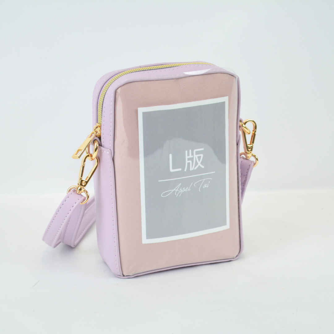 Ita shoulder bag, "idol bag" or "pin display bag"