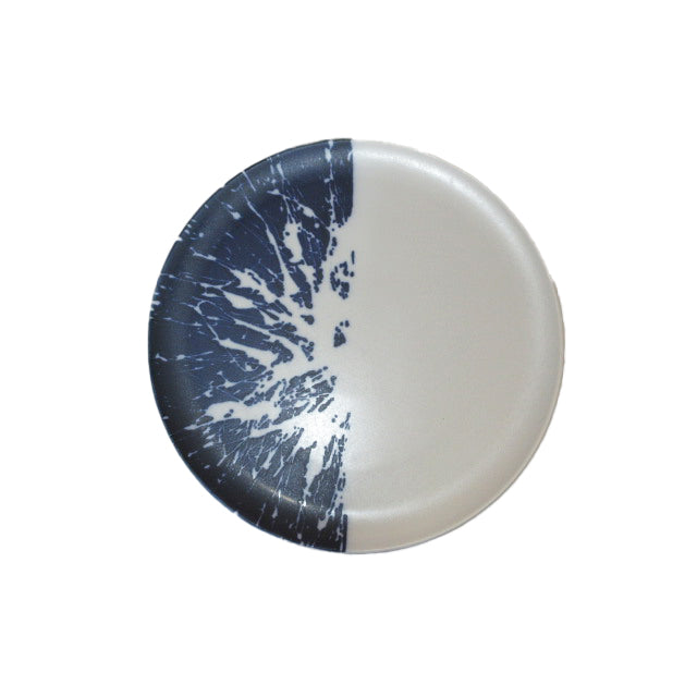 White Matte Splash Smooth 30cm Plate / 白マットスプラッシュスムース30cmプレート