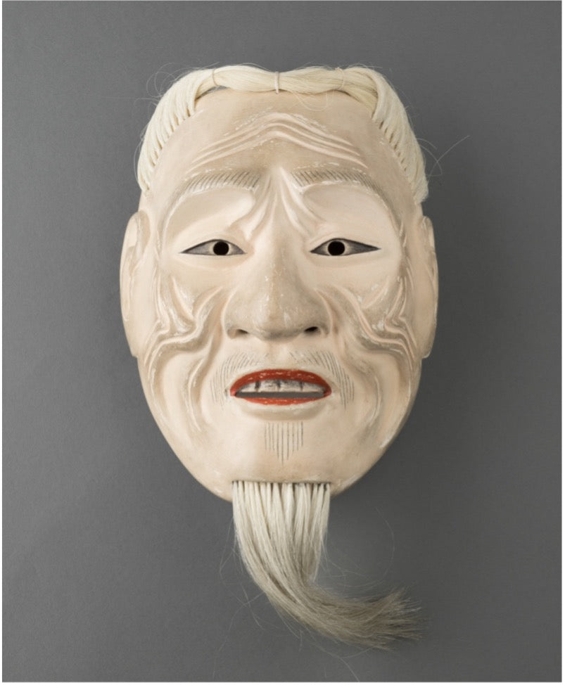 Noh mask "Shiwajō" / 能面 皺尉(しわじょう) 尉面