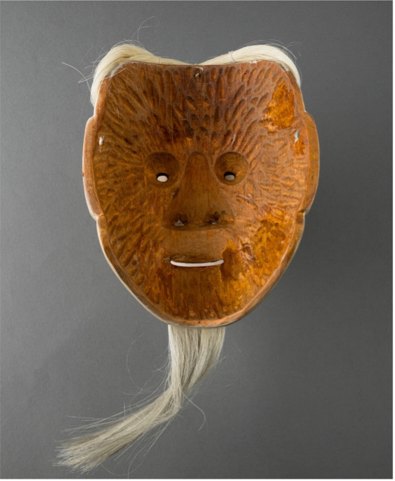 Noh mask "Shiwajō" / 能面 皺尉(しわじょう) 尉面