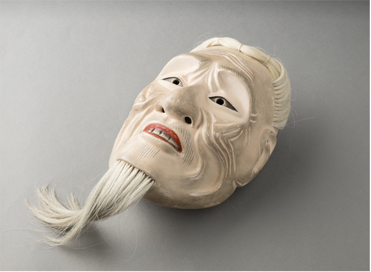 Noh mask "Shiwajō" / 能面 皺尉(しわじょう) 尉面