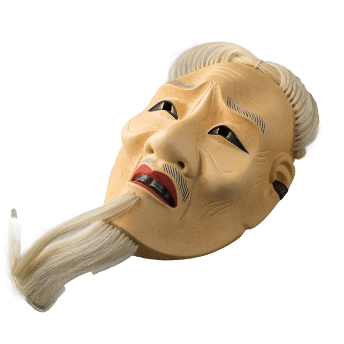 Noh Mask "Kojo" - Young Officer Mask / 能面 小尉(こじょう) 尉面