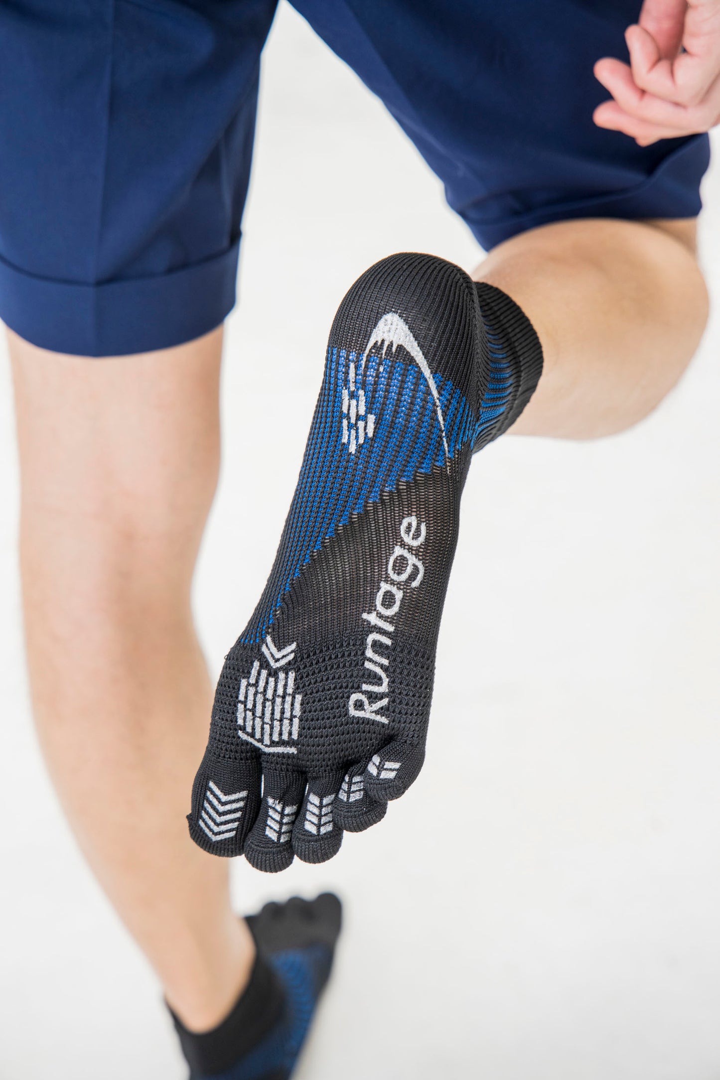 Athlete Round PRO 5-Toe Golf Socks - Short Length