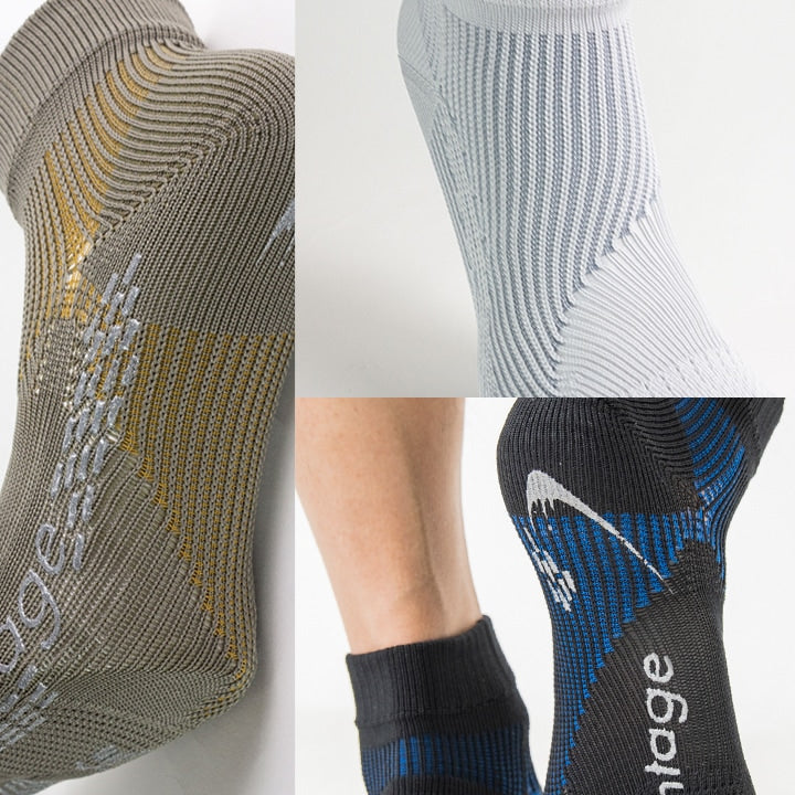 Athlete Round PRO 5-Toe Golf Socks - Short Length