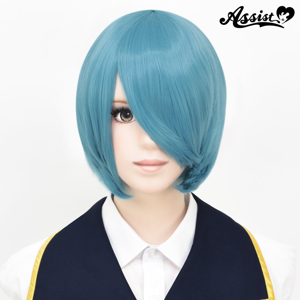 Cosplay Wig - Short Bob Mod - Mist Blue