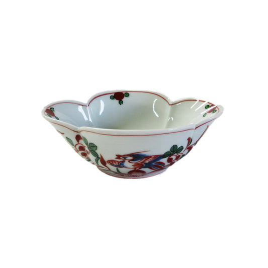 Antique Imari Kyoto Wooden Armor Bowl / 古伊万里京木甲鉢