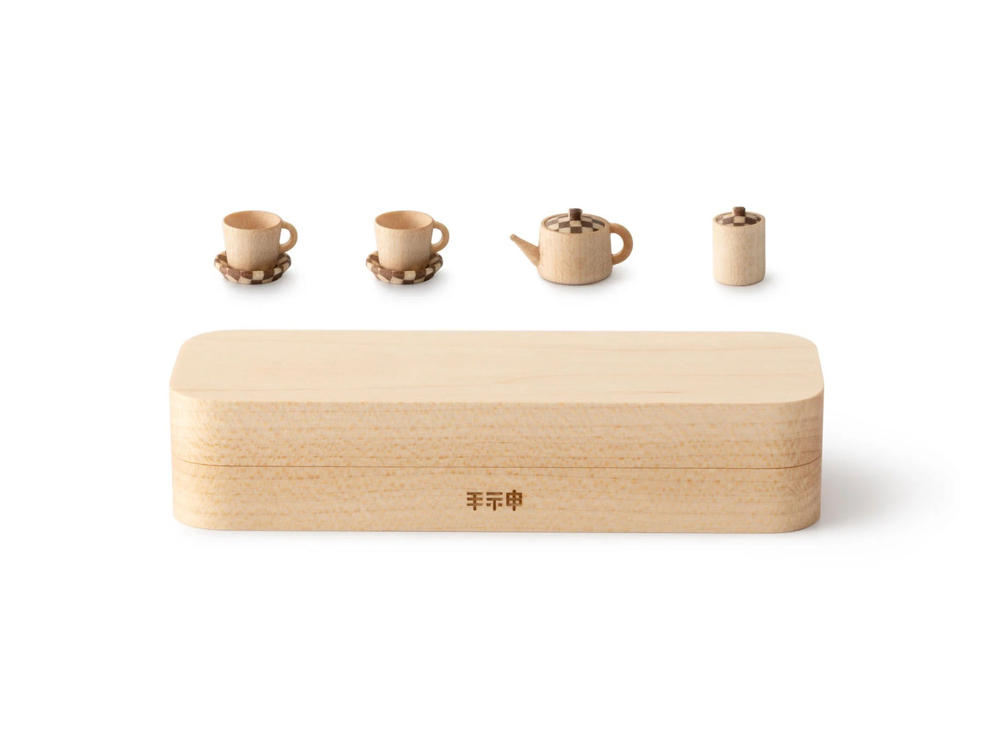 Miniature Tea Set Display Box