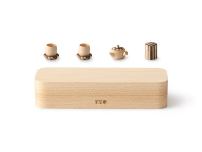 Miniature Tea Set Display Box