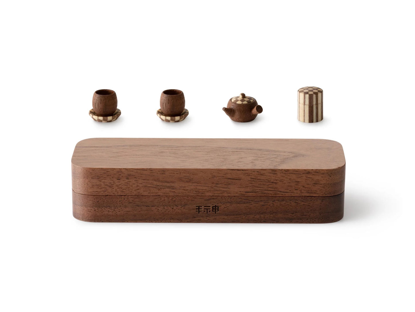 Miniature Tea Set Display Box