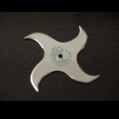 Ninja Shuriken Chrome-Plated