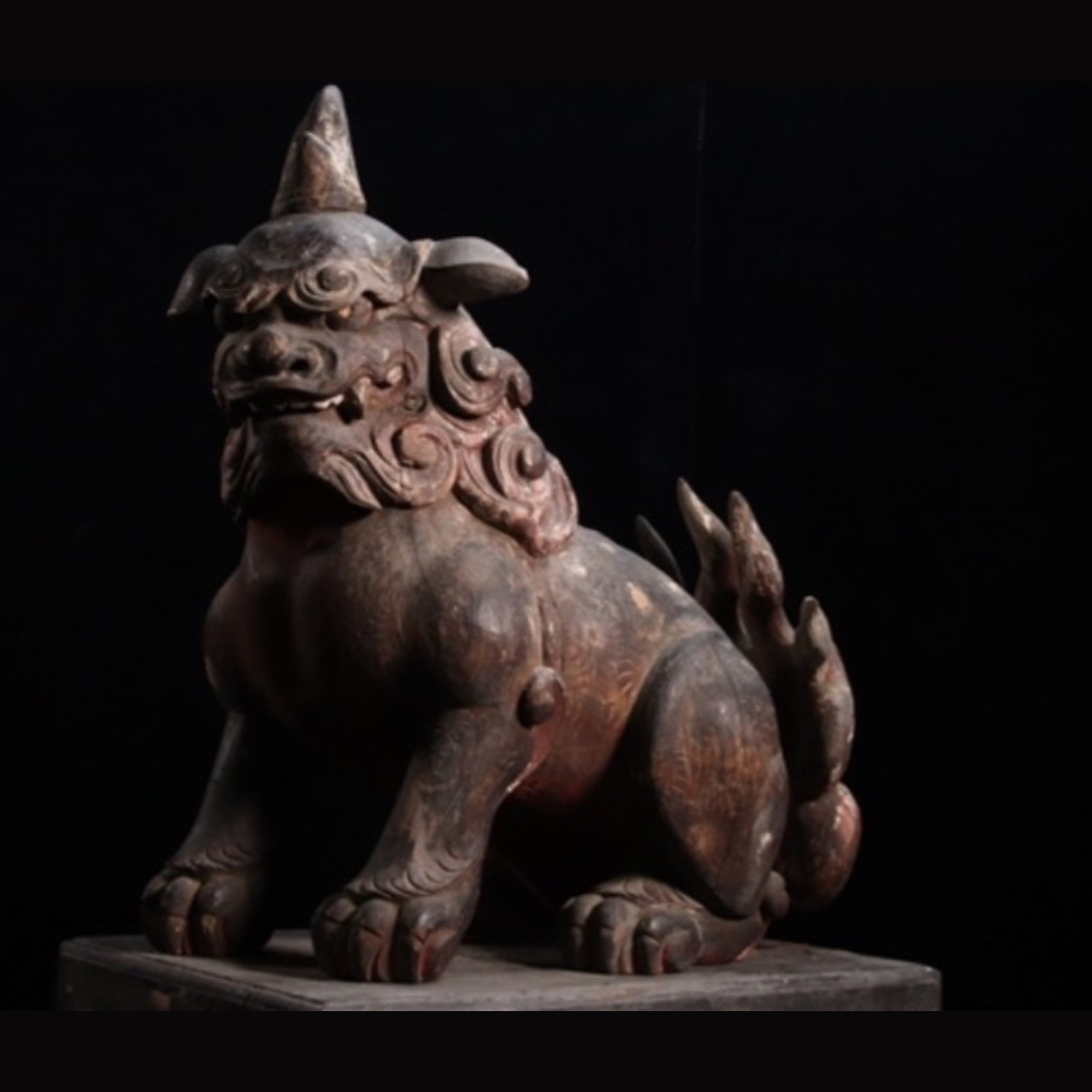 Komainu Pair : 狛犬一対