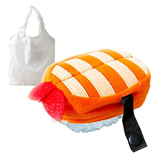 Foldable Compact Eco Bag - Sushi Shrimp