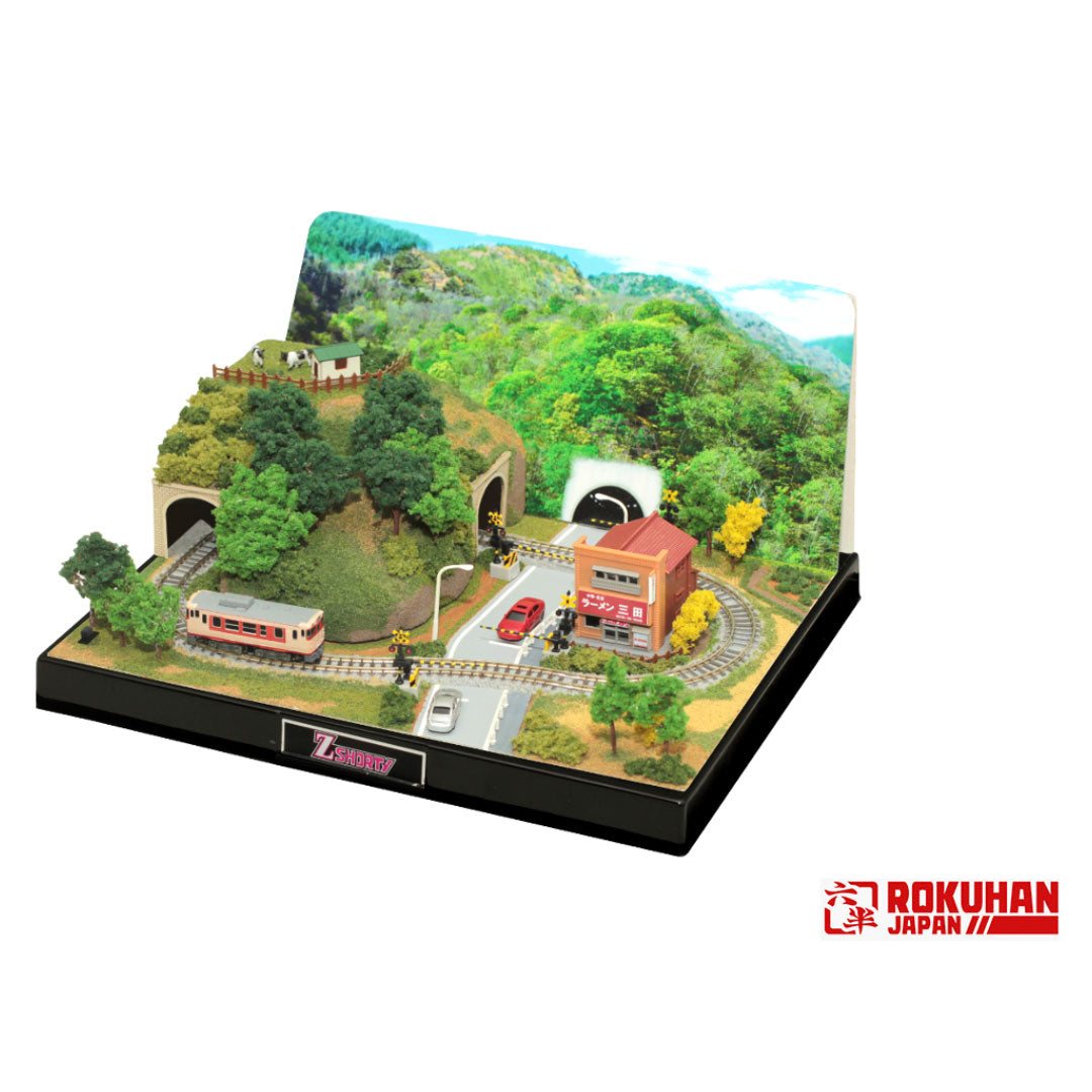 [ Z gauge ] Z Shorty Mini Layout Set <Tunnel Type> Exclusive Scenery Set