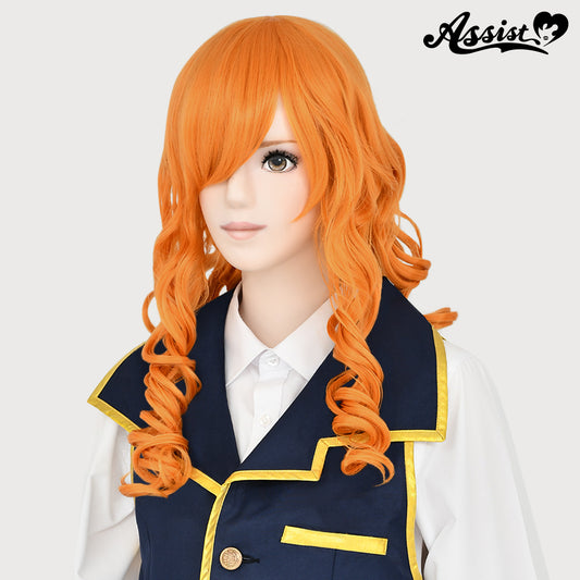 Cosplay Wig - Curly Curl - Valencia Orange