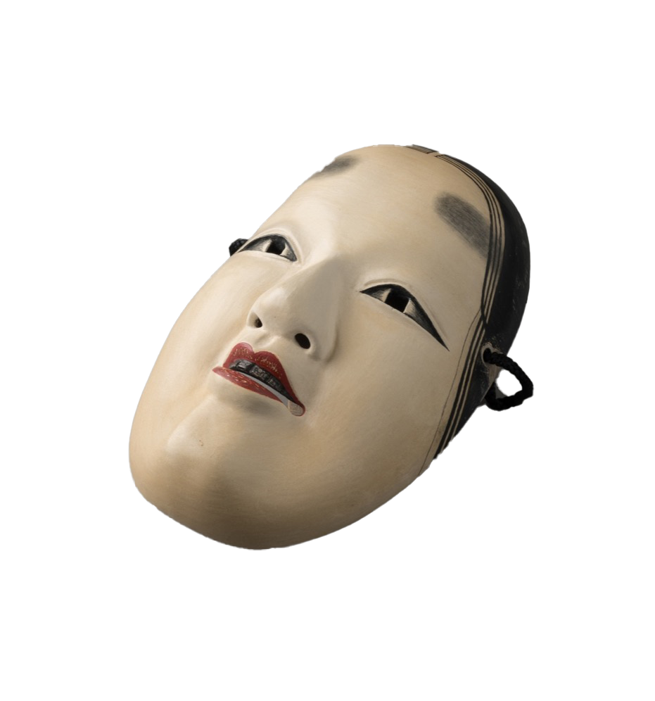 Noh Mask "Komo" - Young Female Mask / 能面　小面(こおもて)  女面