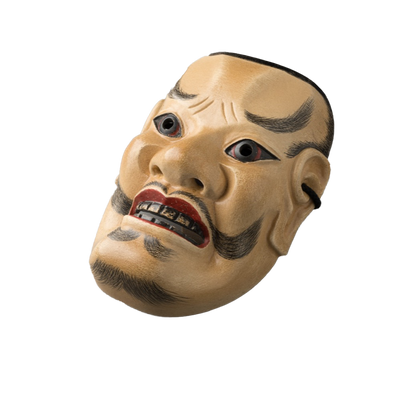 Noh Mask "Tenjin" - Buddha Mask / 能面　天神  仏面