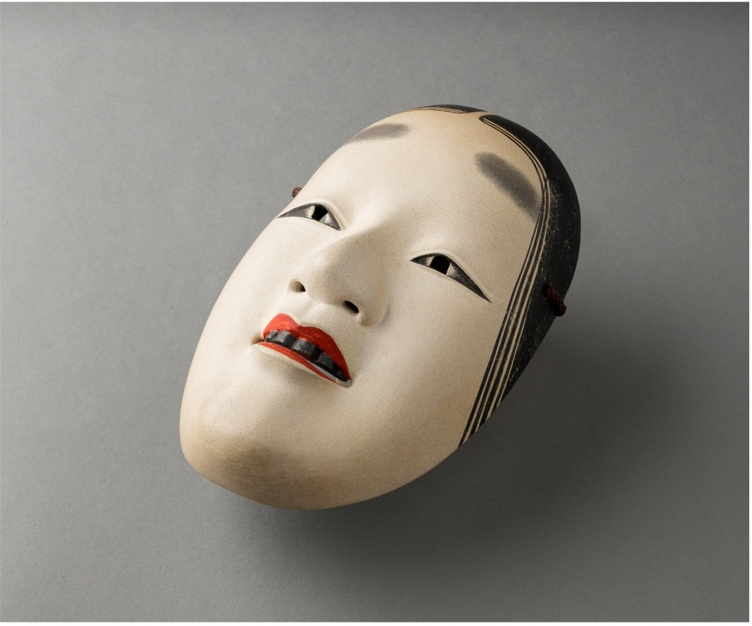 Noh Mask "Komo" - Young Female Mask / 能面　小面(こおもて)  女面