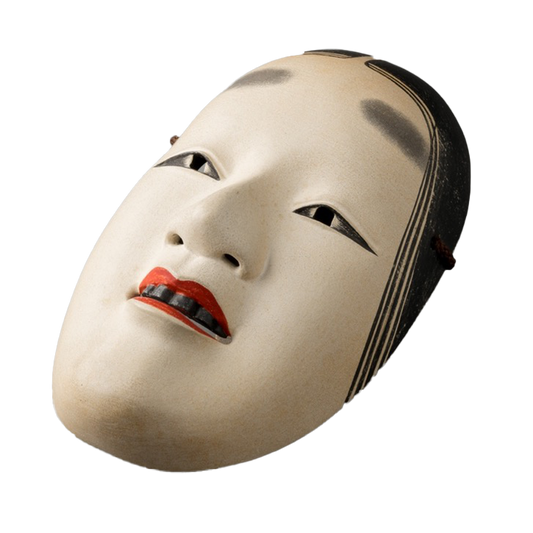 Noh Mask "Komo" - Young Female Mask / 能面　小面(こおもて)  女面