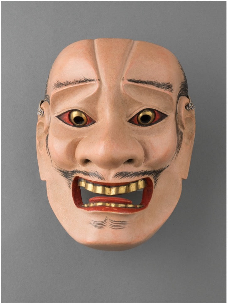 Noh mask "鷹 Taka" / 能面　鷹 男面