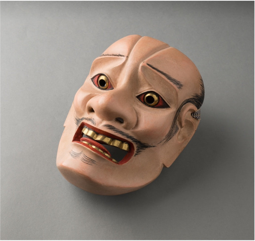 Noh mask "鷹 Taka" / 能面　鷹 男面