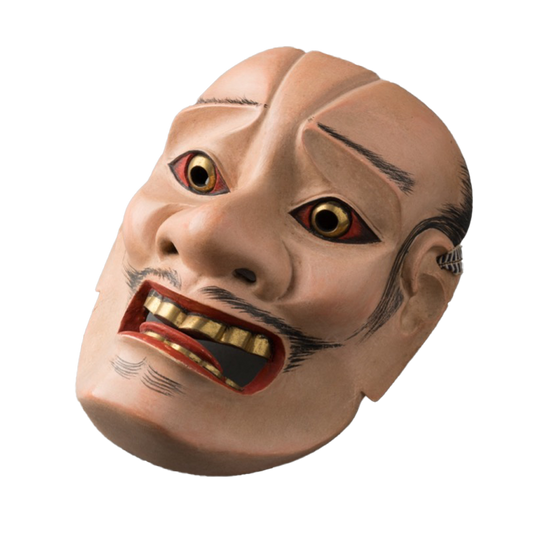 Noh mask "鷹 Taka" / 能面　鷹 男面