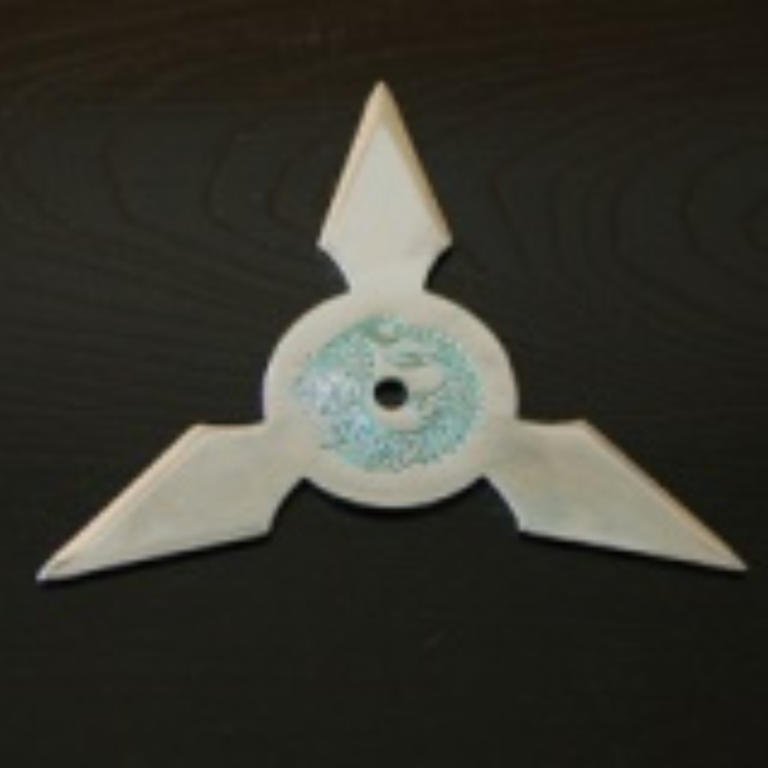 Ninja Shuriken Chrome-Plated