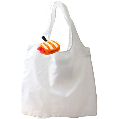 Foldable Compact Eco Bag - Sushi Shrimp