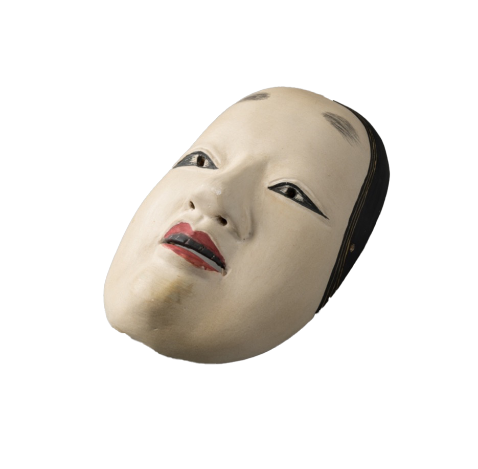 Noh Mask "Komo" - Young Female Mask / 能面　小面(こおもて) 女面