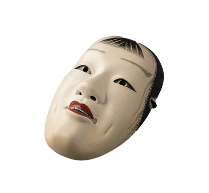 Noh Mask "O-kasshiki" - Male Mask / 能面　大喝食(おおかっしき)　 男面