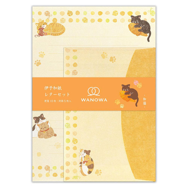 Letter Set - Japanese Cats