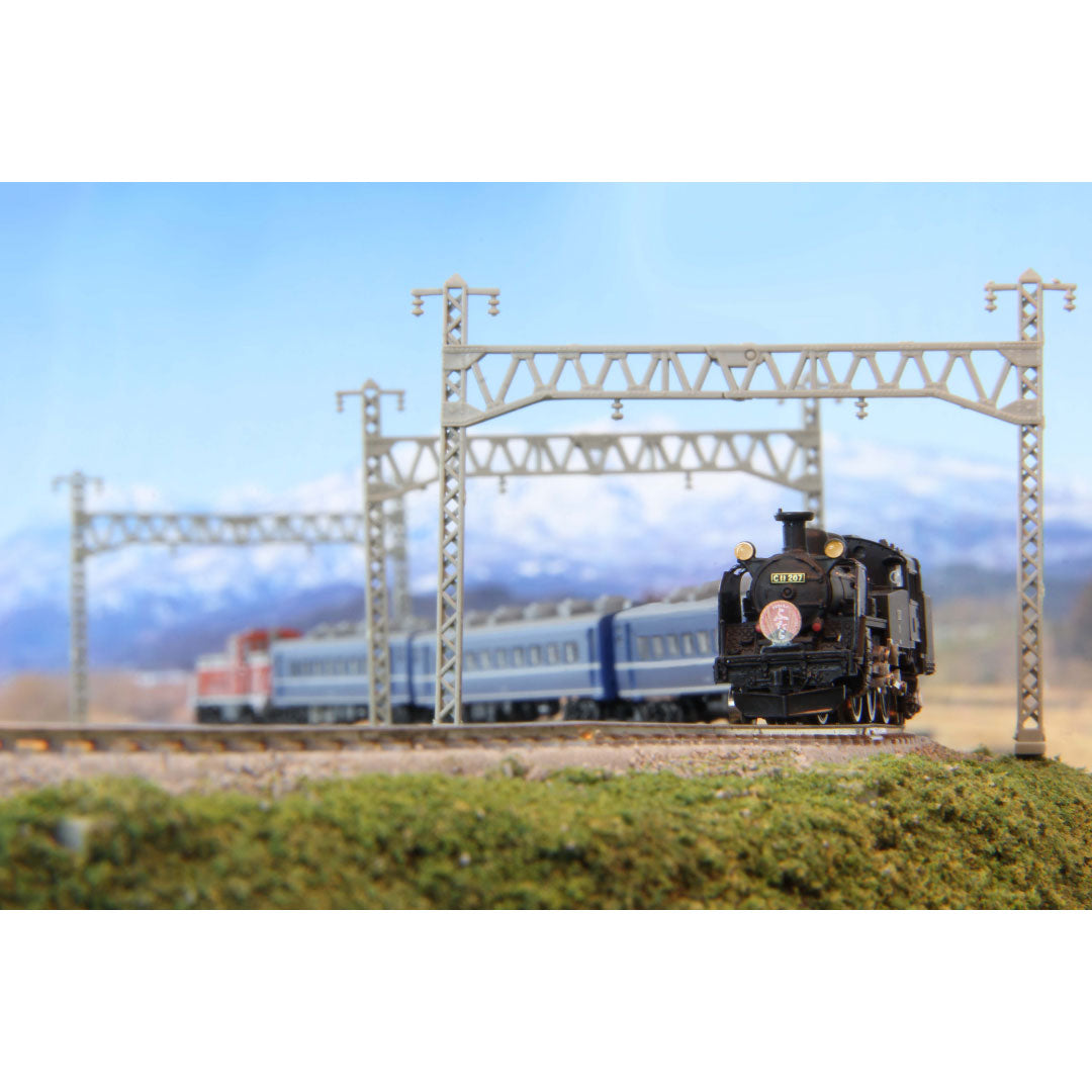 [ Z gauge ] TOBU Railway C11 Steam Locomotive Number 207 Starter Set