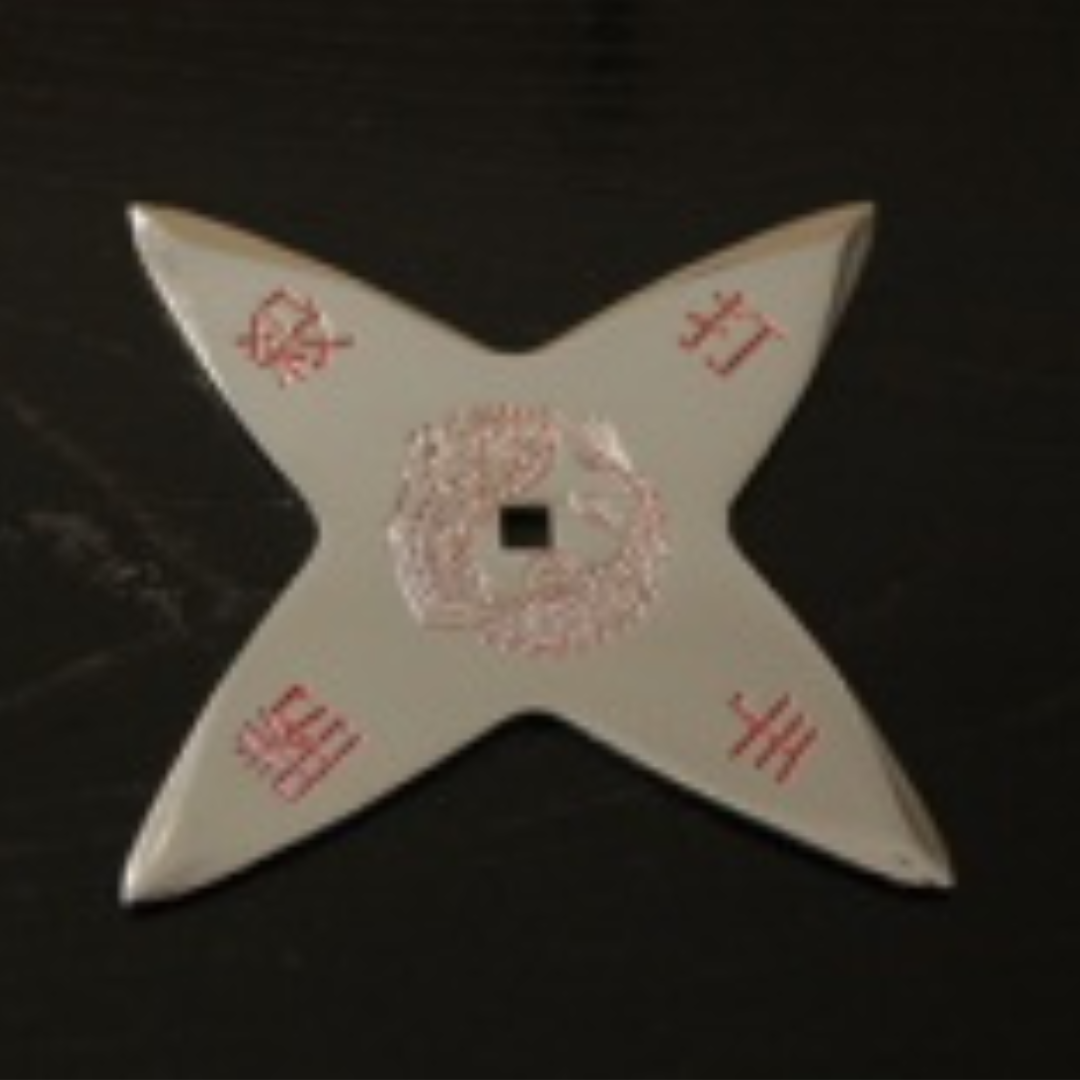 Ninja Shuriken Chrome-Plated