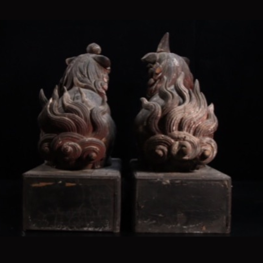 Komainu Pair : 狛犬一対