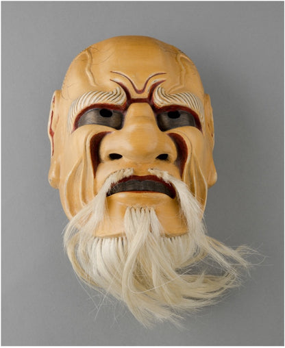 Noh Mask "Oakujo" (Large) - Demon Mask / 能面 大悪尉(おおあくじょう) 鬼面