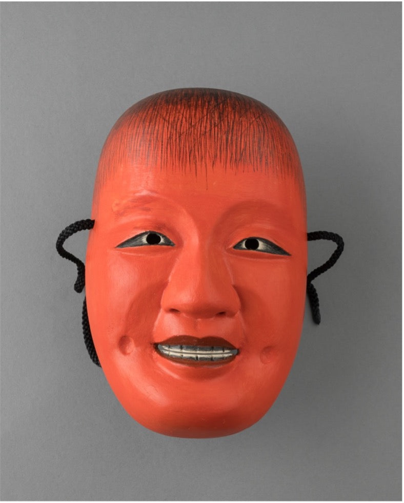 Noh mask  "Shōjō" man mask /  能面　猩々(しょうじょう)　 男面