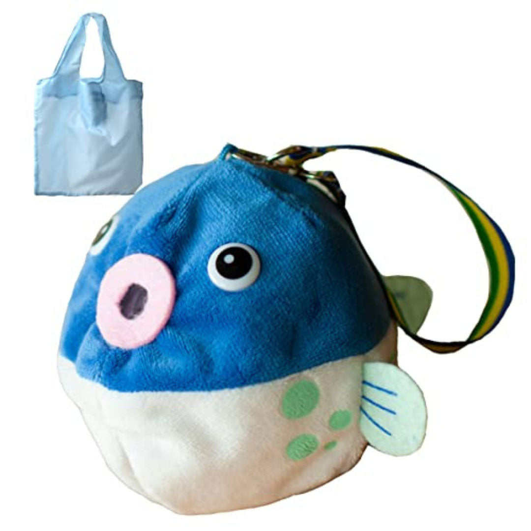 Foldable Compact Eco Bag - Blowfish