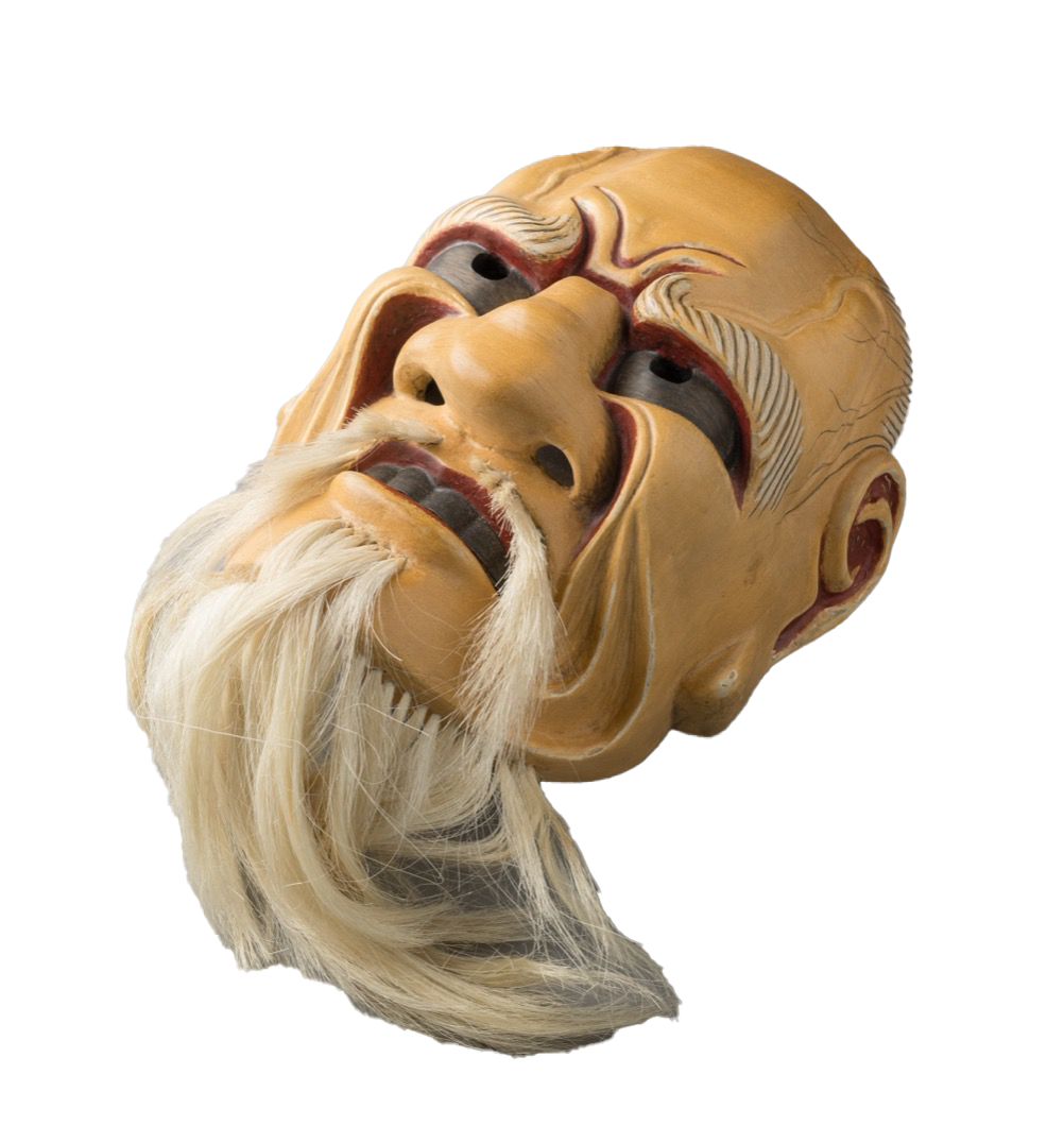 Noh Mask "Oakujo" (Large) - Demon Mask / 能面 大悪尉(おおあくじょう) 鬼面