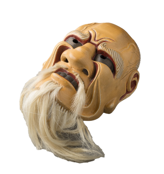 Noh Mask "Oakujo" (Large) - Demon Mask / 能面 大悪尉(おおあくじょう) 鬼面