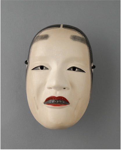 Noh Mask "Komo" - Small Female Mask / 能面　 小面(こおもて)  女面