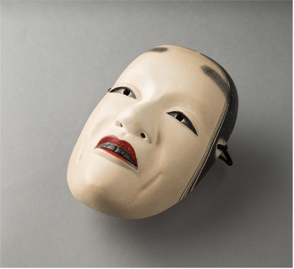 Noh Mask "Komo" - Small Female Mask / 能面　 小面(こおもて)  女面