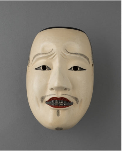 Noh Mask "Chusho" - Male Mask / 能面　 中将  男面