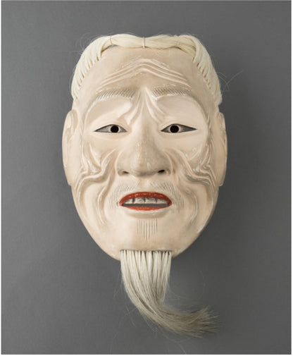 Noh mask "Shiwajō" / 能面　皺尉(しわじょう)  尉面